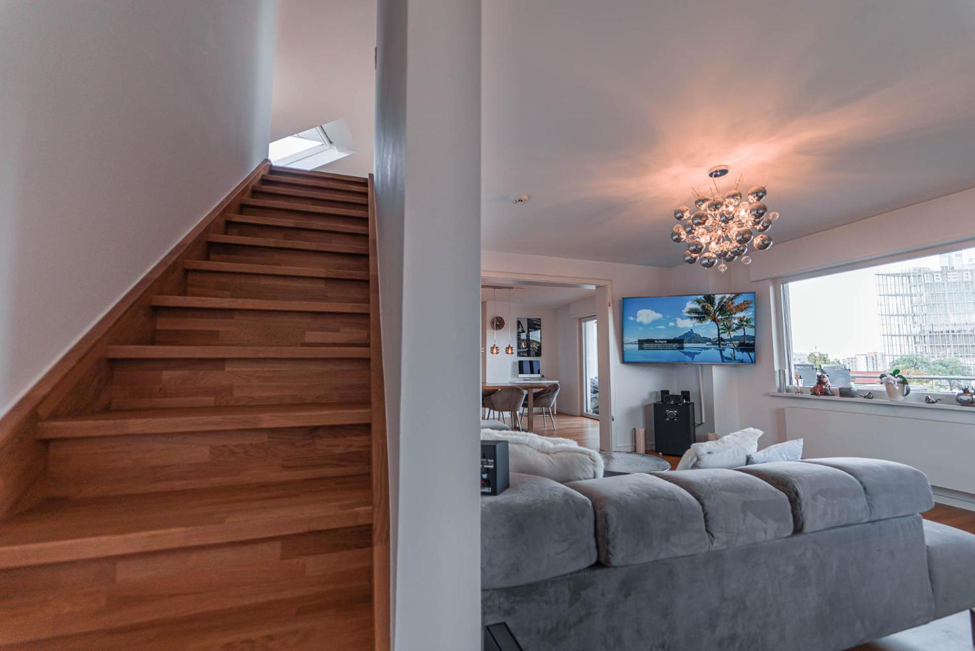 Luxurious Penthouse Apartment Stuttgart Bagian luar foto